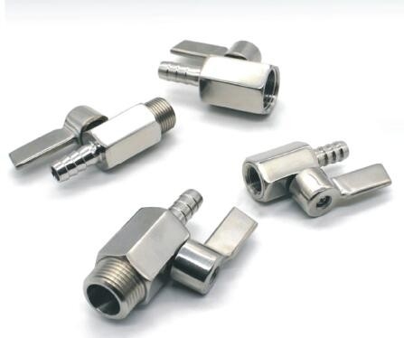 Stainless Steel Mini Ball Valve Series For Fluid Industry
