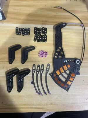 Itema R9000 & R9500 4‑/8‑color weft selectors and assorted weft‑selector spare parts