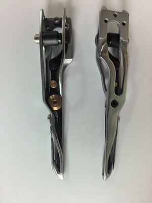 Parts No.: 847153 RIGHT GRIPPER For  Saurer 400 , Rapier Loom Spare Parts