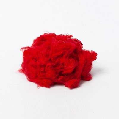 65mm Regenerated Polyester Staple Fiber For Nonwoven Fabrics 1.5dtex To 70dtex