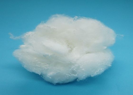 Solid White PSF Polyester Staple Fiber 1.5D For Spinning 25mm To 102mm