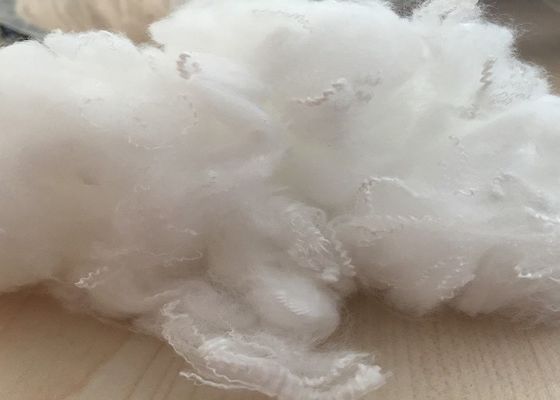 Bright Raw White 0.5D Virgin Polyester Staple Fiber Psf Fiber For Sewing Thread
