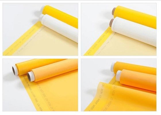 ISO14001 420mesh Polyester Printing Mesh Converntional Degreasing Antistanic