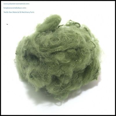 ISO Dope Dyed Polyester For Felt Fabric 3D To 20D