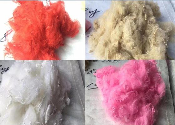 Dyed PSF 51mm Recycled Polyester Staple Fiber 20D