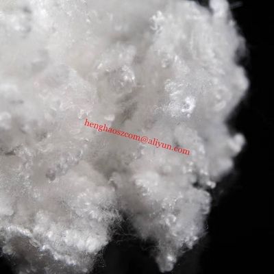 7Dx64mm Hollow Conjugated Siliconized Polyester Fiber For Filling Beddings And Furniture