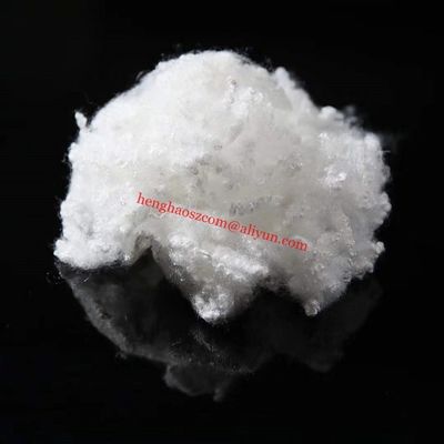 7Dx64mm Hollow Conjugated Siliconized Polyester Fiber For Filling Beddings And Furniture