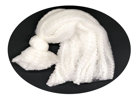Dope Dyed Polyester Tow 100% Solid Polyester Raw Material 102mm