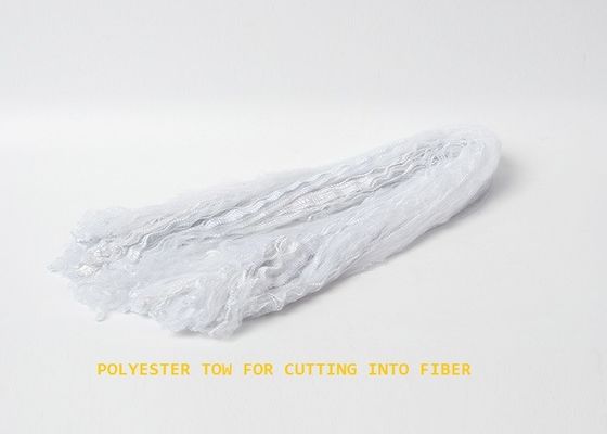 White 12dtex Regenerated Polyester Staple Fiber 38mm