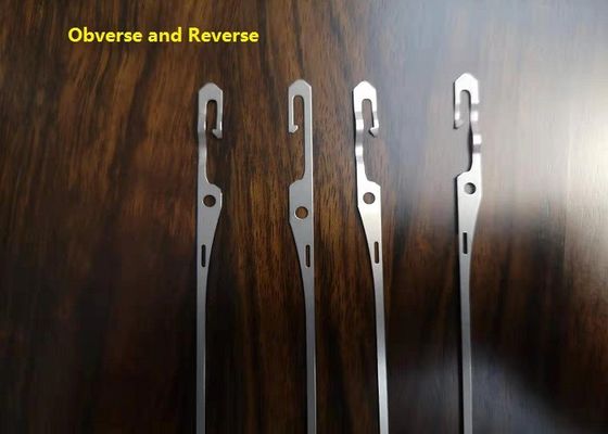 Heald Wire Weaving Loom Parts Fine Yarn Polyester Monofilament Highest Density